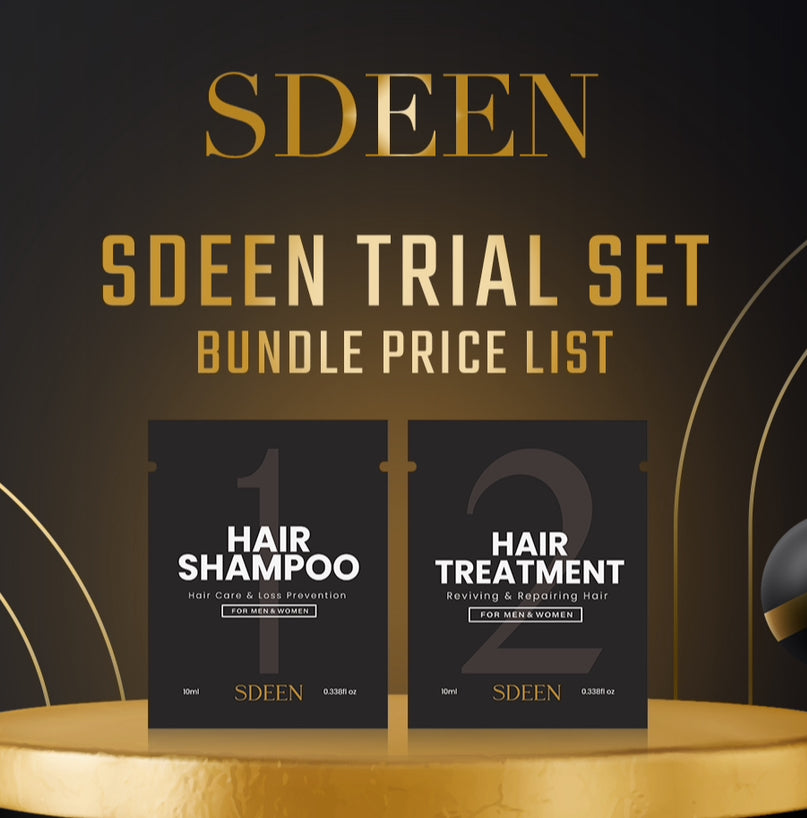 SDEEN HAIR GOALS KIT | Boost hair growth • Stop Hairfall