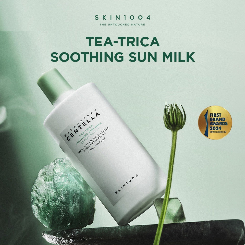 SKIN1004 TEA-TRICA SOOTHING SUN MILK SUNSCREEN SPF50+ PA++++