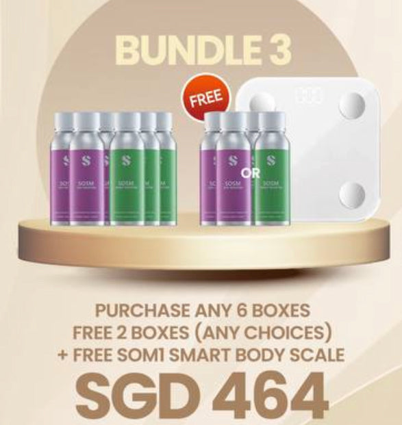 SOSM Day & Night Booster by SOM1 for Weightloss, Detox, Fatloss
