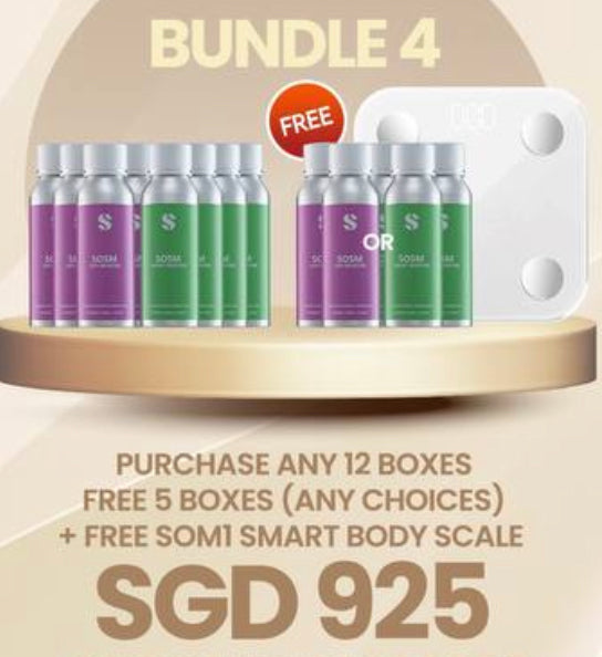 SOSM Day & Night Booster by SOM1 for Weightloss, Detox, Fatloss