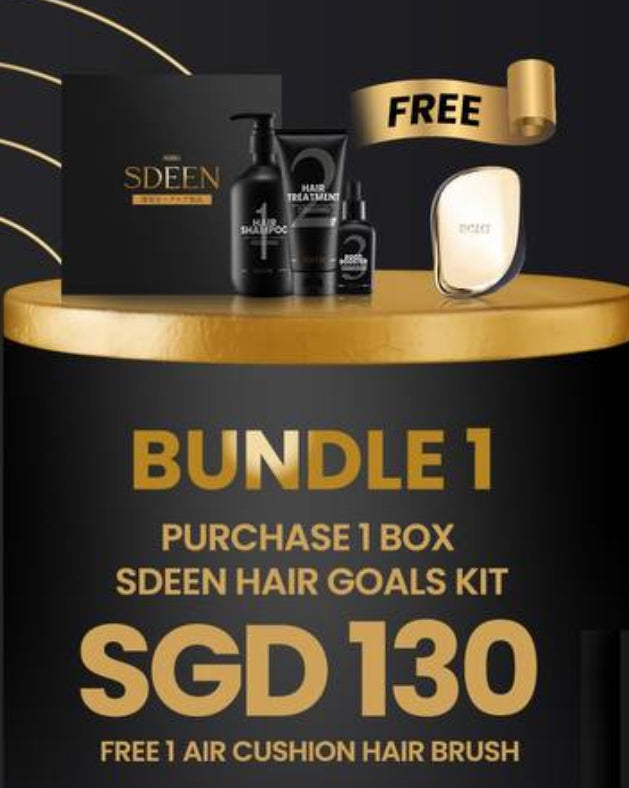 SDEEN HAIR GOALS KIT | Boost hair growth • Stop Hairfall