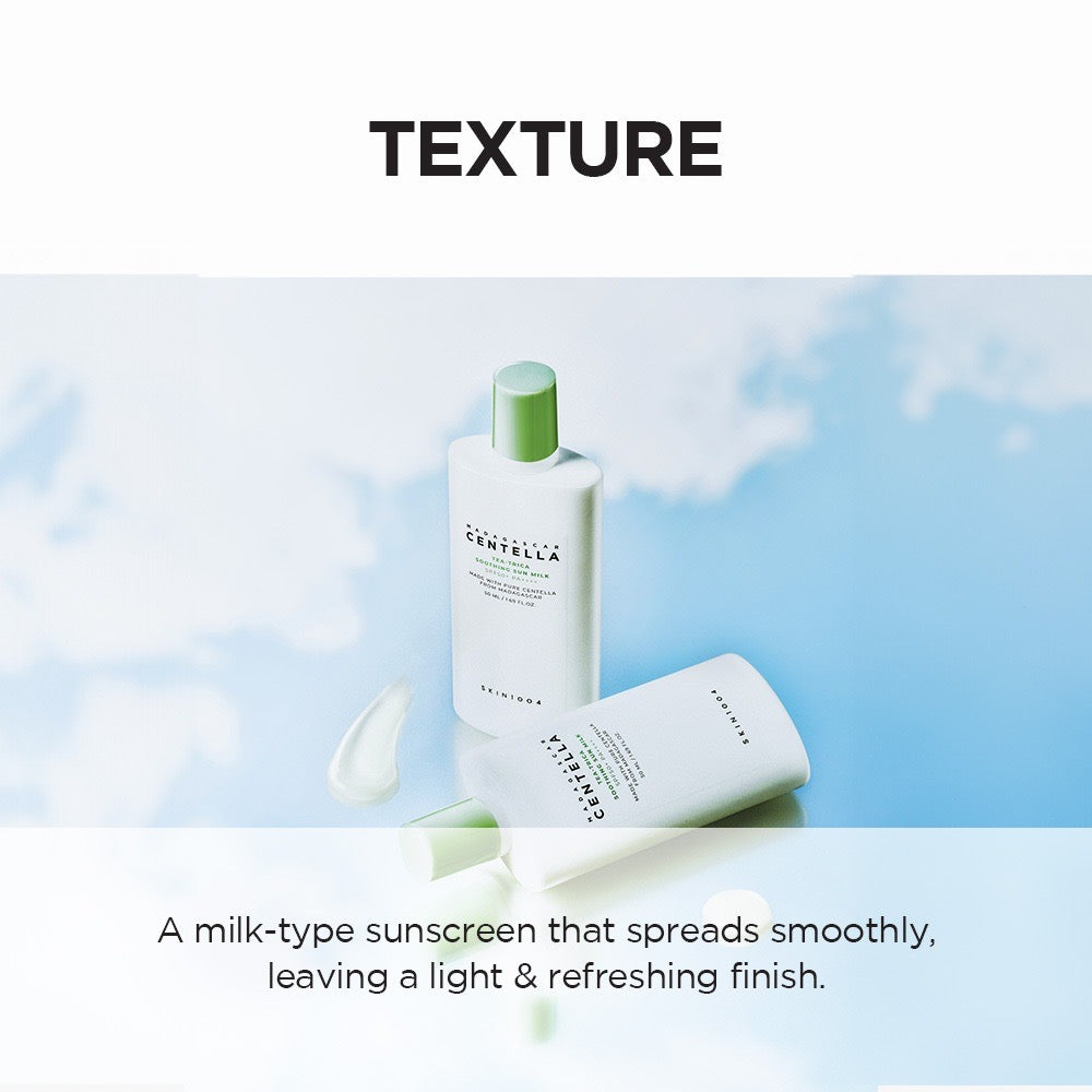 SKIN1004 TEA-TRICA SOOTHING SUN MILK SUNSCREEN SPF50+ PA++++