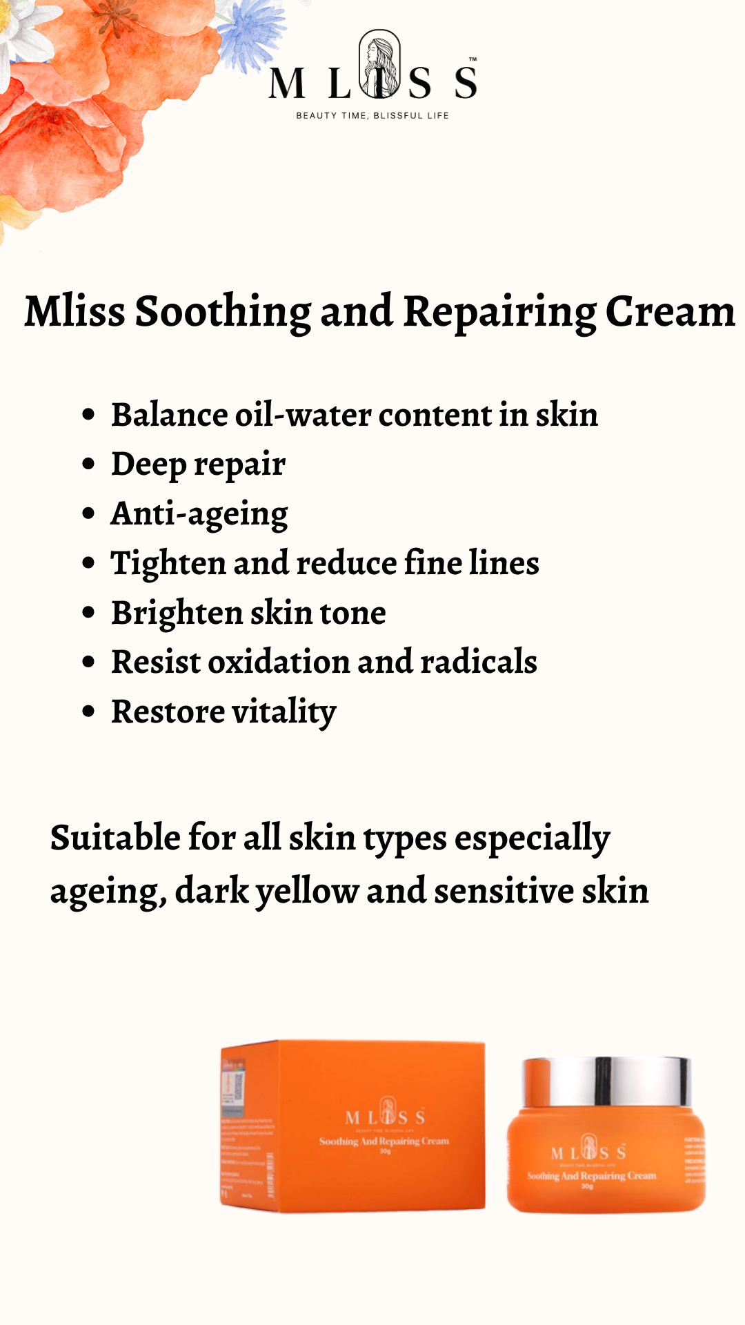 Mliss Soothing & Repairing Toner