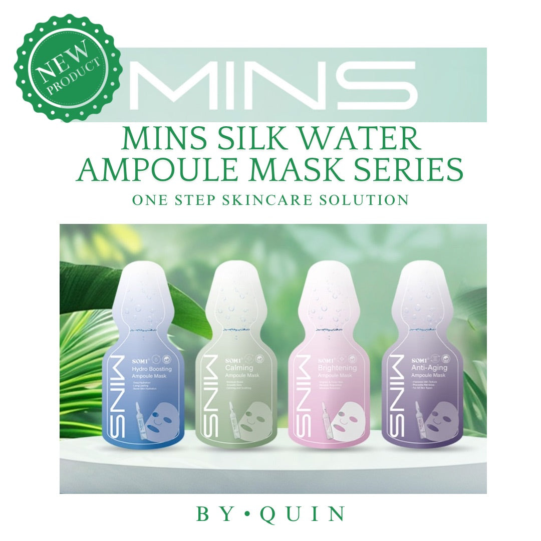 MINS Silk Water Ampoule Mask Series