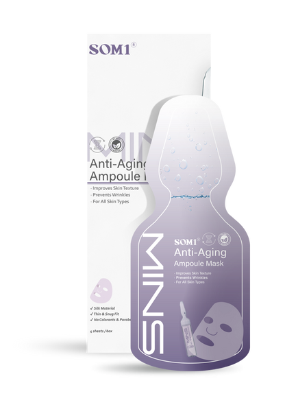 MINS Silk Water Ampoule Mask Series