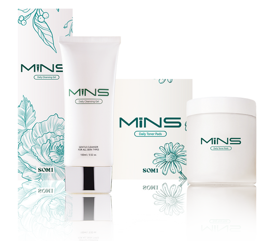 MINS Daily Cleansing Gel and Toner Pads