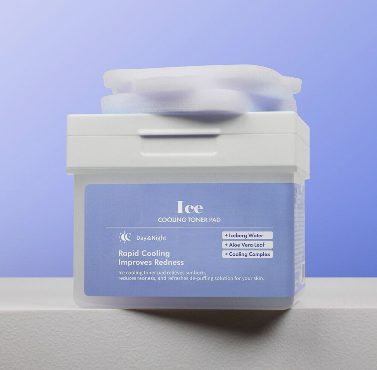 DERMAL Ice Cooling Toner Pad