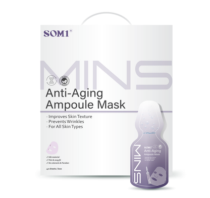 MINS Silk Water Ampoule Mask Series