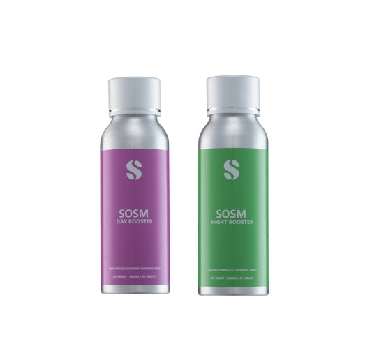 SOSM Day & Night Booster by SOM1 for Weightloss, Detox, Fatloss