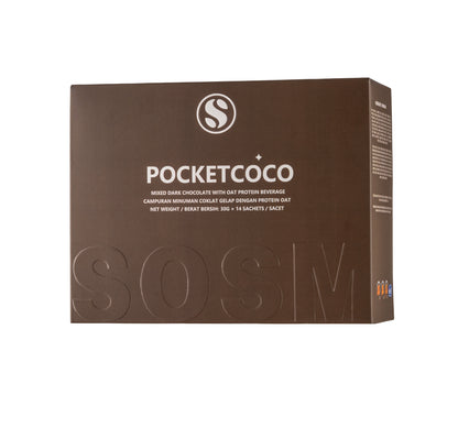 SOM1 SOSM PocketCoco Protein Shake for Weight & Fat Loss, Meal replacement